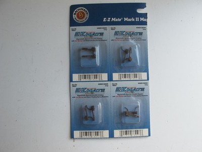 Bachmann 78027 E-Z Mate Mark II Couplers, 4 Paar, Under Shank Long, HO, 1:87