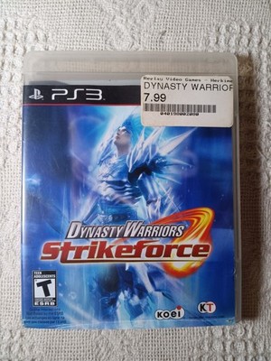 PS3 Dynasty Warriors Strikeforce Game Complete Disc Koei Tecmo Manual