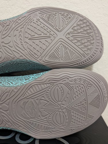 Way of Wade 11 Statue Grey Turquoise Blue Li-Ning Boom (ABAU049-20) size 11 - Picture 7 of 13