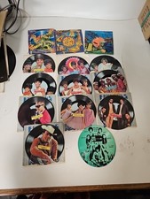 Lot Of Cardboard PICTURE DISC 45's Records.