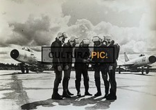 Vintage Original B&W Photo the 806th Soviet Fighter Bomber in Mongolia