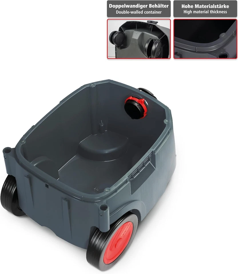 Starmix Nass-/Trockensauger Ipulse M-1635 Safe Plus 1600 W Behälter Brutto 35 l - Bild 4 von 4