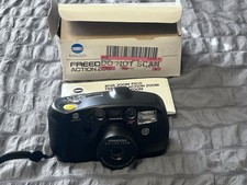 Minolta Freedom Action Zoom AF 35mm Film Camera Point Shoot WORKING Tested