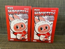 2 Authentic Pop Mart Labubu The Monsters Coca Cola Blind Box Vinyl Face Doll