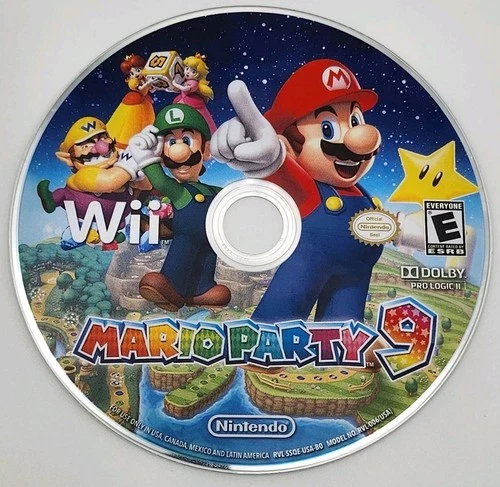 Mario Party 9 (Nintendo Wii, 2012) * Disc Only * [Tested]