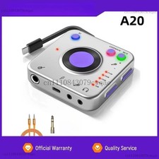 Live Dock A20 Audio Adapter with USB-C Music Recording Portable3692