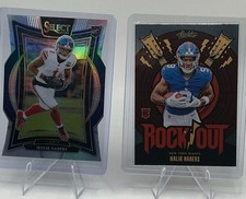 Panini Malik Nabers Giants 2024 Rookie Select Concourse #29 Rock Out