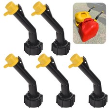 Fuel Gas Can Jug Spouts Nozzles Rings Caps for Blitz 900302 900092 BLACK