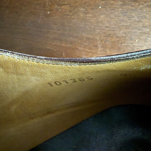 Meermin Mallorca elegante Lederschuhe Herren Größe 9,5 EU braun Goodyear rahmengenäht - Bild 12 von 12