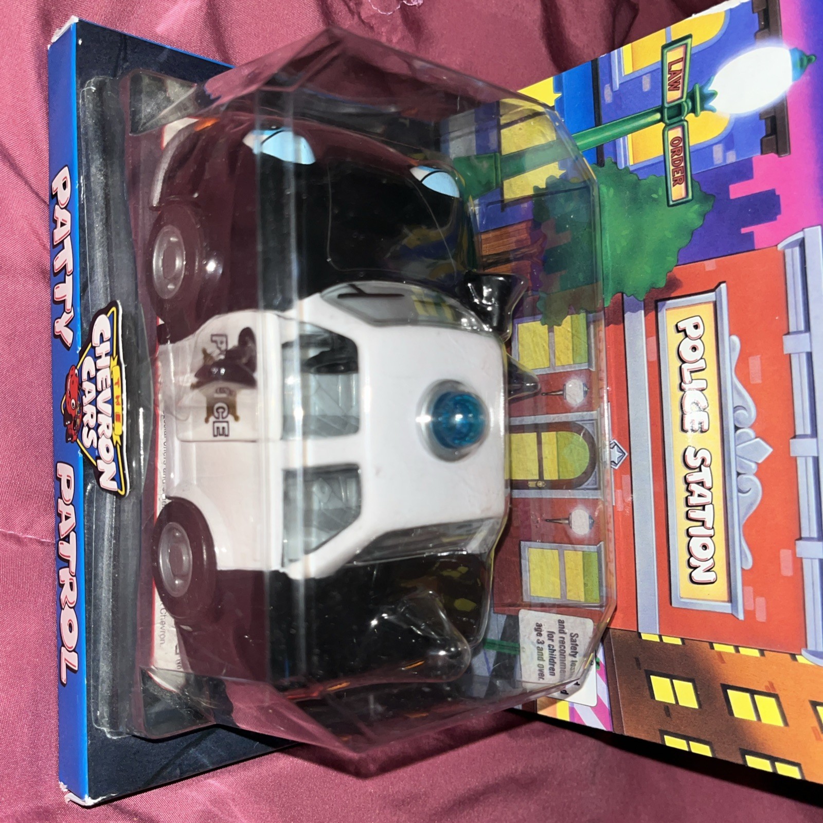 The Chevron Car 1997 - Patty Patrol Police Vintage Toy Car sealed NEW