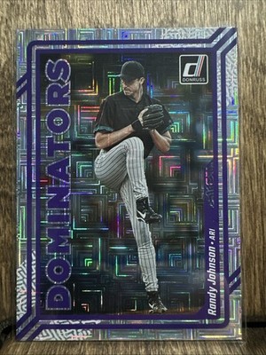 2023 Panini Donruss Randy Johnson #D11 Dominators Vector Arizona Diamondbacks
