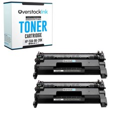 2-Pack Replacement OSI HP CF258A Toner Cartridges for LaserJet Pro M404dn M404dw