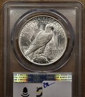 1922-D Peace dollar, PCGS MS62, orig white, super fresh PQ+ DavidKahnRareCoins — photo 4