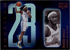 2021-22 Panini Chronicles Draft Picks Pink #197 Isaiah Jackson Gala - BSK