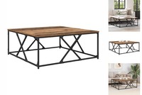 Couchtisch Altholz 100X100X40 Cm Spanplatte