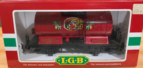 Seltener Lehmann LGB Spur G #47400 Weihnachtszug Kesselwagen top im Karton | Zustand: New