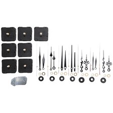 7 Sets Quartz Clock Movement Mechanism, Silent Short Shaft Clock Mechanisms1273