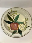 1 Red Wing Hand Painted Pottery Fruit Bowl Normandy Apple Blosssom Pattern 9” D