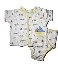 Vintage Little Me 6 Month 2 Pc Sleepwear