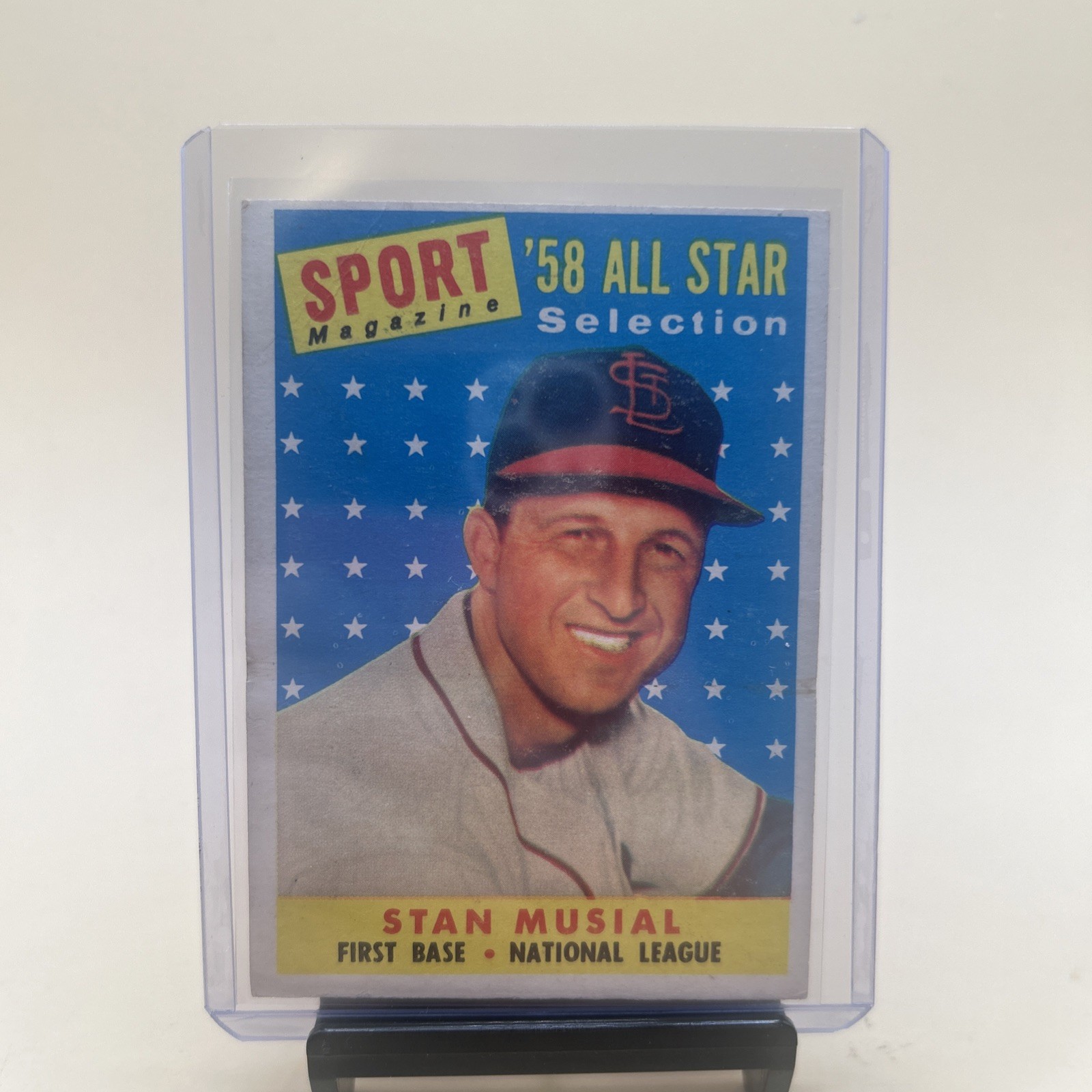 1958 Topps Set-Break #476 Stan Musial VG