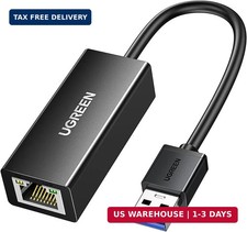 UGREEN USB to Ethernet Adapter, 1000Mbps Plug and Play Ethernet Adapter with USB