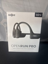  Shokz OpenRun Pro Mini Bone Conduction Bluetooth Sport Headphones Black