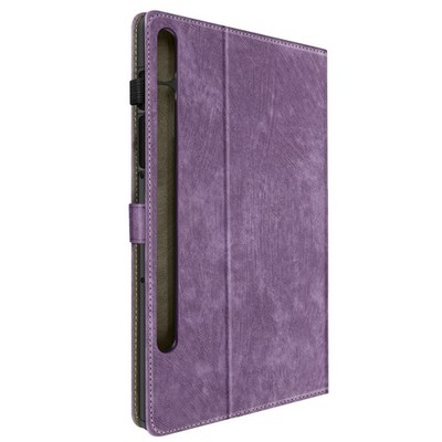 Etui für Galaxy Tab S9 / Tab S9 FE, Fächer und Standfunktion, Violett