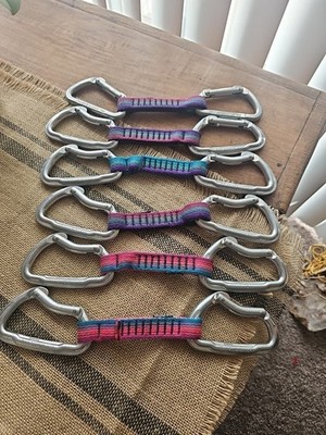 Black Diamond Quick Draws & 3 D'S  12 Total Carabiners  