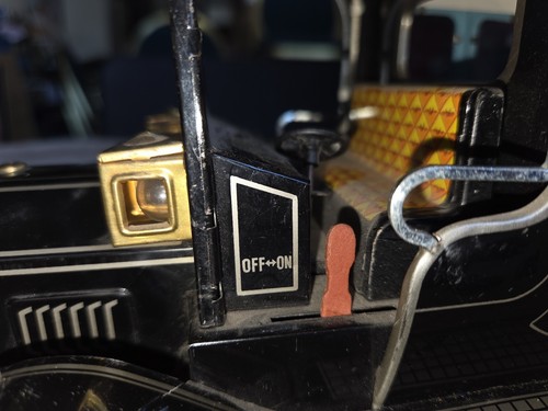 Vintage apanese Tin Litho • Battery Operated • Limosine Tiwn Car Great Condition - Picture 3 of 9