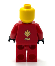 Kai DX The Golden Weapons Ninjago Lego Minifigure Fire Temple 2507