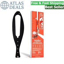 Durable Cat Door Stopper to Keep Large Dogs Out - Adjustable from 2.5-6"