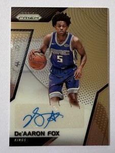 De Aaron Fox Rookie Card | eBay