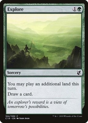 NM Explore, MTG, Commander 2019, Magic the Gathering, 164