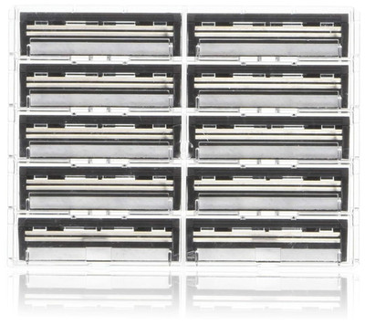 100  Twin 2 ( TWIN II ) Razor Blades - Compatible with Gillette'S Trac 2 Razor S