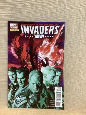Invaders Now! #1 2010 Marvel Comics Comic Book