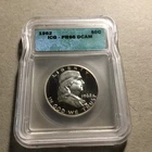 1962 Franklin Half Dollar Proof ICG Pr 68 DCAM Stunner.