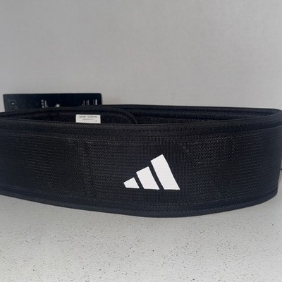 Adidas Essential Weightlifting Belt Gym Strength Training Back Support Workout L