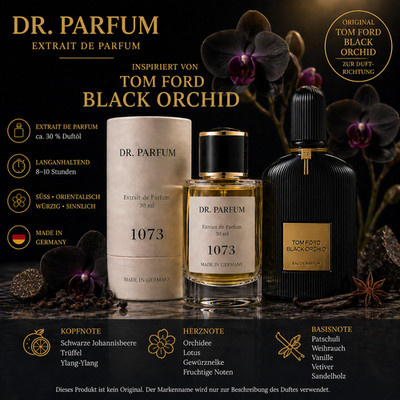 DR. PARFUM Extrait de Parfum 30 ml  ist inspiriert von Tom Ford Black Orchid