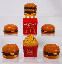 Vintage McDonalds Happy Meal Changeables Dinosaur Transformer Toy Figures Lot