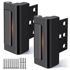 2 Pack Door Reinforcement Lock, Child Safety, 800 lbs, Front Door Security