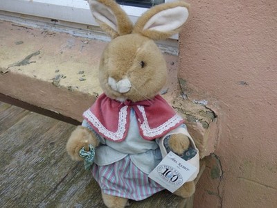 Beatrix Potter Mrs Rabbit Eden Plüsch 14 cm 100 Jahre Sondermodell