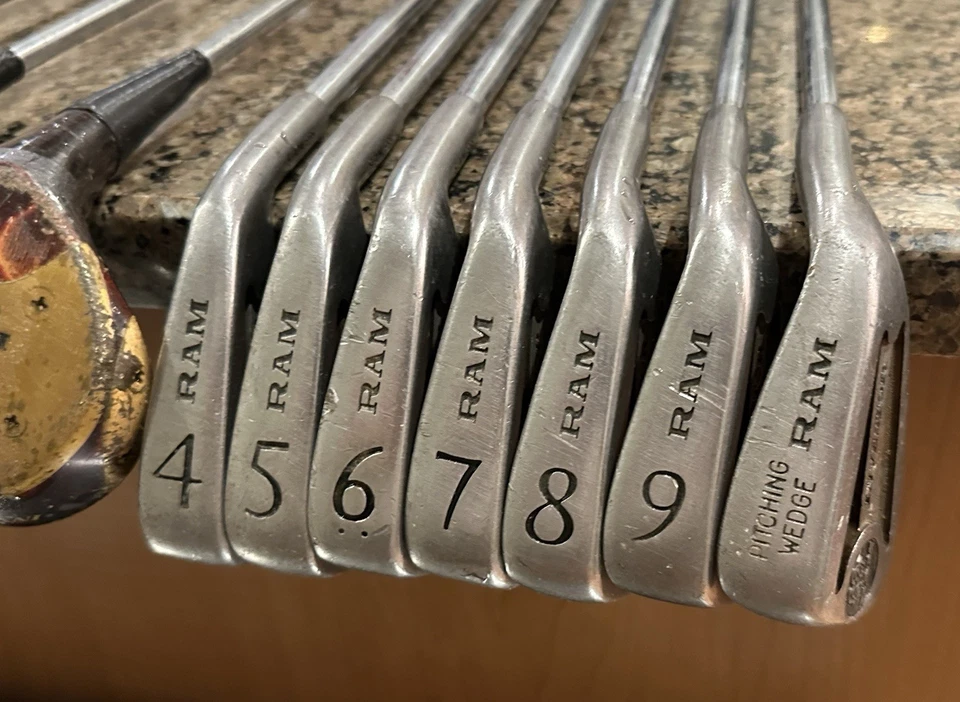 Ram Investor (1W, 3W, 5W, 4-PW) Combo Set Golf Clubs w/Steel Shafts (Stiff Flex) - Image 4 of 4