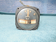 Bendix Part # 1718-1A-A1 Turn & Bank Indicator Gauge Serial # 55760 Untested