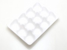 Strawberry Tray (12-hole) PS+Nonwoven, 50 pcs/bag, for Strawberry Gift Box
