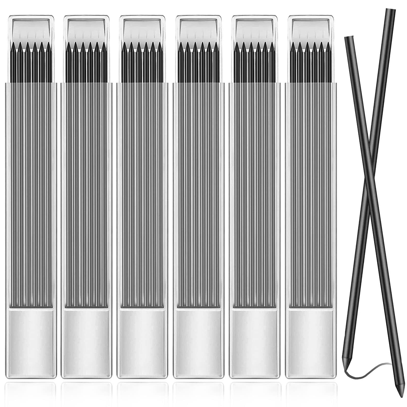 Lead Refills For Carpenter 1 Count (pack Of 36), Black