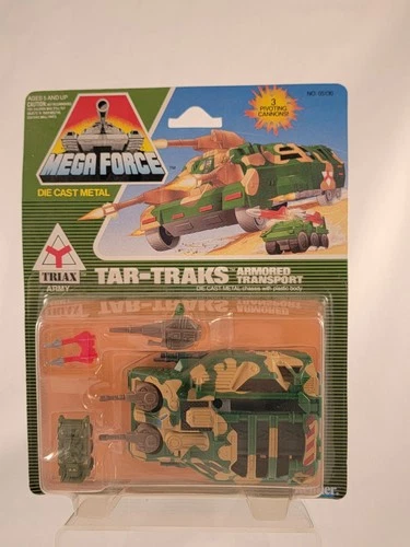 Kenner 1989 Mega Force Triax Army Tar-Traks Armoured Transport SEALED