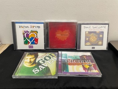 Paul Baloche CD Lot 5 Albums Worship Christian Music Hosanna Same Love is Sealed