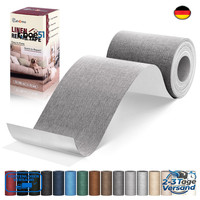 Cahomo Selbstklebend Leinenstoff Reparatur Patches 10X200 Cm Gra