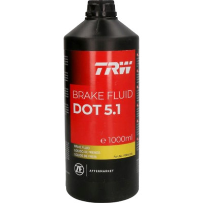 TRW Bremsflüssigkeit 1L DOT 5.1 für VW BMW Opel Audi Mercedes Seat Skoda Ford