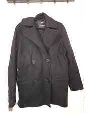 Gloverall Clementine Pea Wool Coat - S